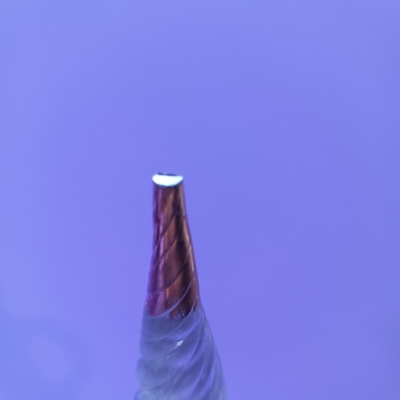 MCM Italian Etched gold Glass Decanter - Picture 7 of 16